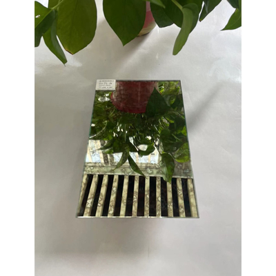 Quadro de vidro de espelho antigo decorativo para parede de arte acabamento de prata 5 Serviço pós-venda