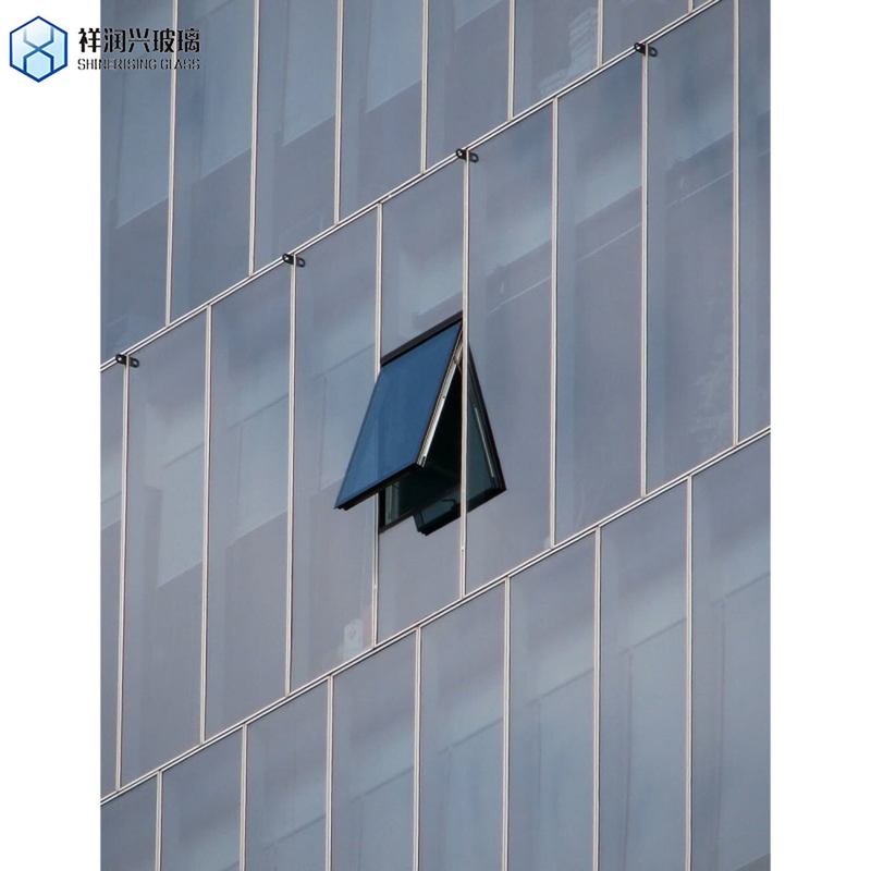 Vidro laminado congelado transparente para o mercado das Filipinas 7 mm espessura vidro triplex plano