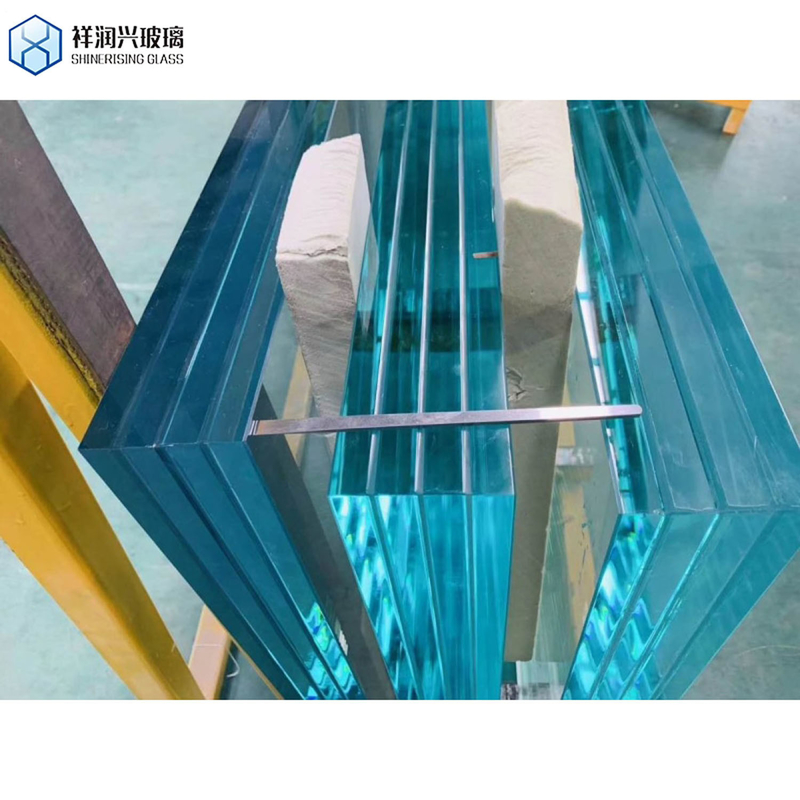 Balustrade Cercas Escalão divisória Triplex inquebrável 4mm 10mm 1.52PVB 10mm vidro laminado temperado