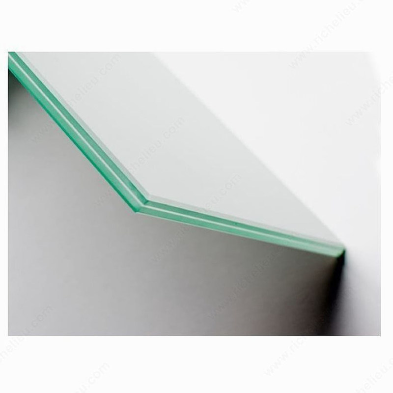 Moderado 8mm 4mm 4mm 8.38mm Espessura PVB Interlayer vidro laminado