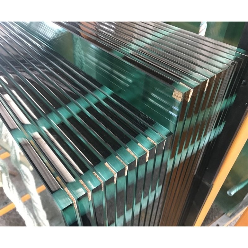 Pedido personalizado Vidro temperado 10mm 12mm com certificado CE e personalização