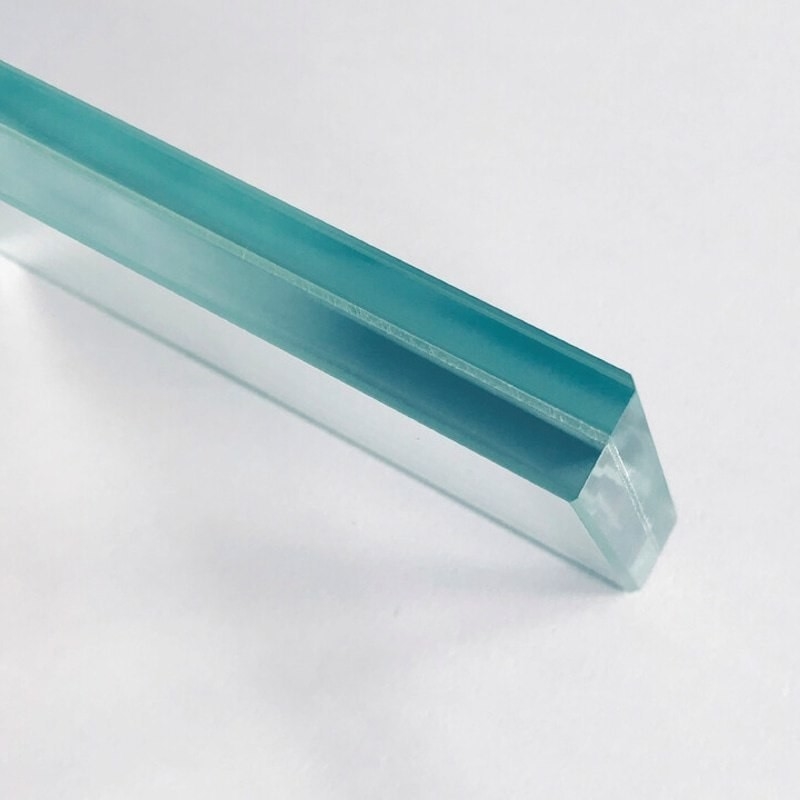 Vidro de telhado de segurança PVB vidro laminado temperado transparente com 5 anos de serviço pós-venda