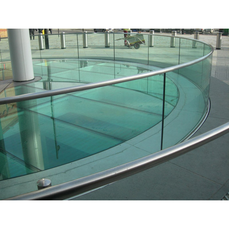 Vidro de construção liso polido 4 mm, claro e colorido, congelado, temperado, laminado, resistente