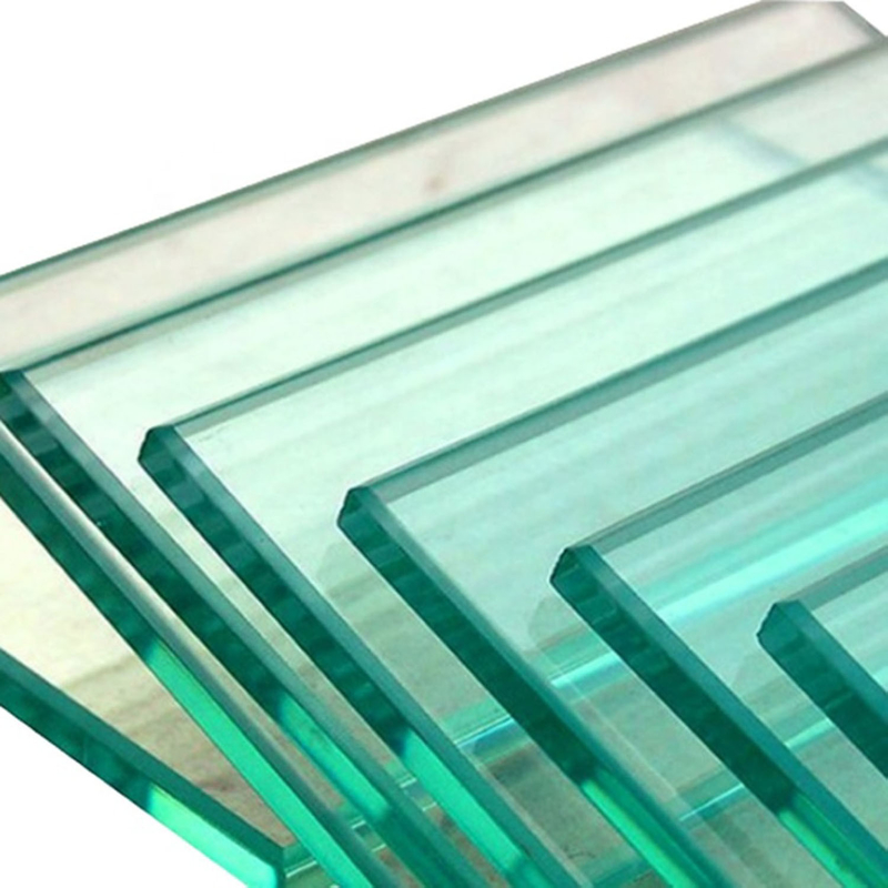 Vidro temperado plano, sob medida, transparente 3 mm, 4 mm, 5 mm, 5 mm, 6 mm, 8 mm, 9 mm, 10 mm, 12 mm Amostra gratuita