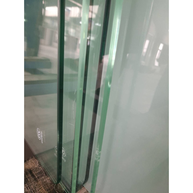 Vidro de construção temperado de 4 mm, 5 mm, 6 mm e 8 mm com certificação CE e design super temperado
