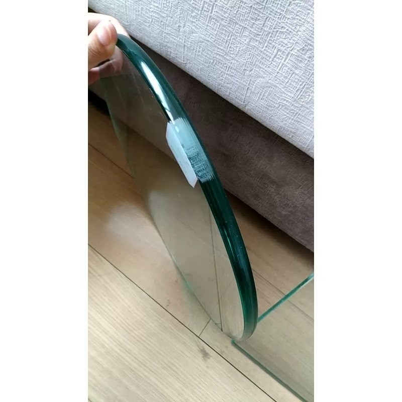 10 mm 12 mm Vidro laminado temperado com baixo teor de ferro vidro temperado para tela plana