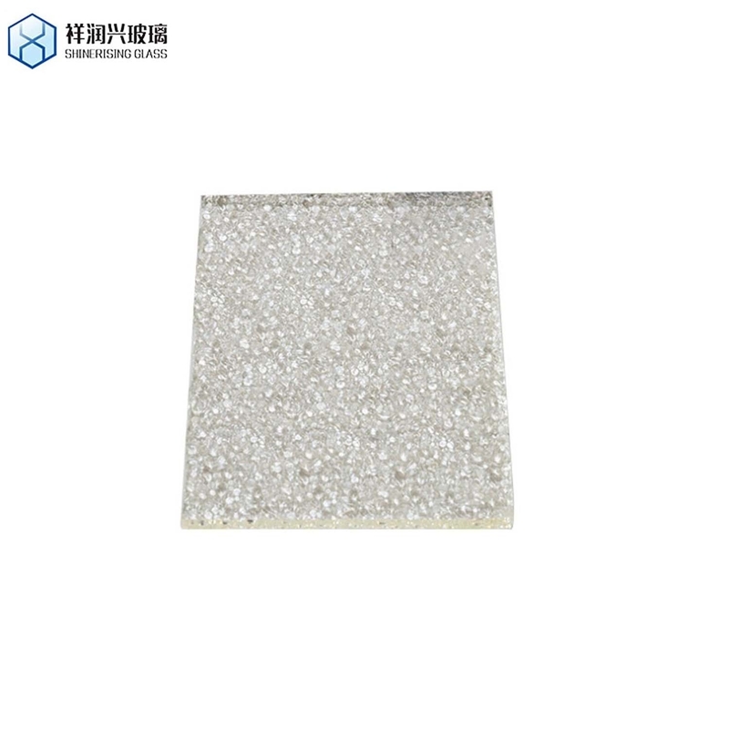 Impressão de padrão de peixe de combate decorativo de vidro único com fio para decoração de hotéis de escritório em casa