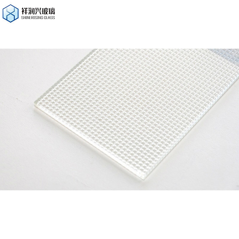 Pedido personalizado Borda polida plana 3mm-10mm Ferro baixo Ultra claro mais vidro padrão