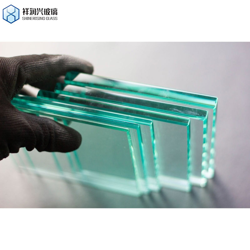 6mm-8mm Ultra-Clar Colored Tinted Tempered Glass para Chuveiro Physically Toughened Glass