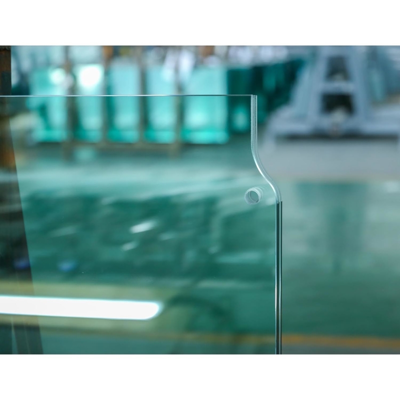 Vidro de espelho para 3-16mm Ultra-claro Vidro temperado laminado Arquitetura Vidro congelado