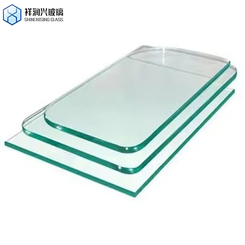 Vidro laminado laminado cristalino sólido temperado