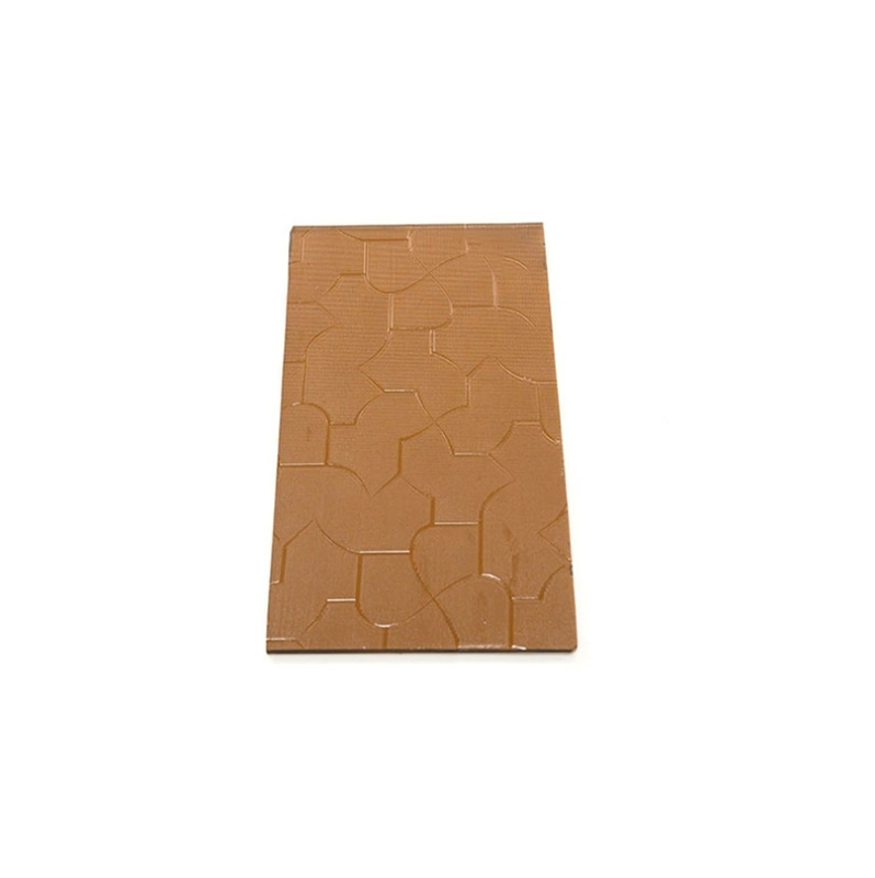 Karatachi Vidro de padrão de vidro cinza bronze azul verde claro vidro com padrão vidro de construção