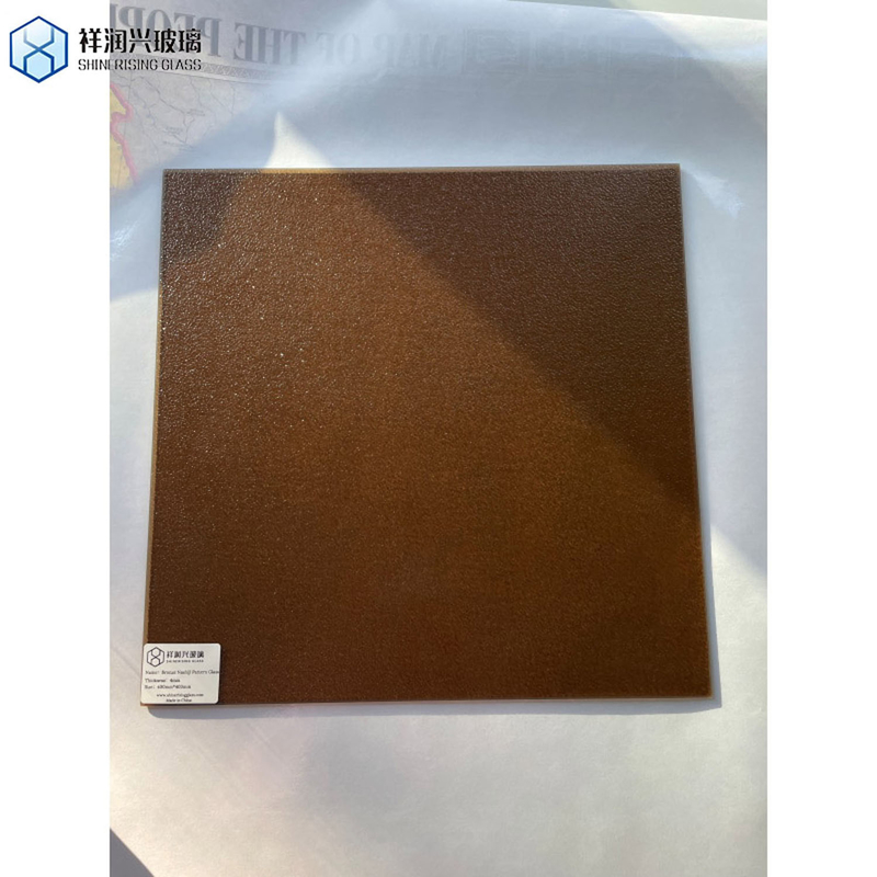 Vidro temperado de cor sólida 4mm-19mm Vidro colorido padrão vidro decorativo padrão vidro de arte