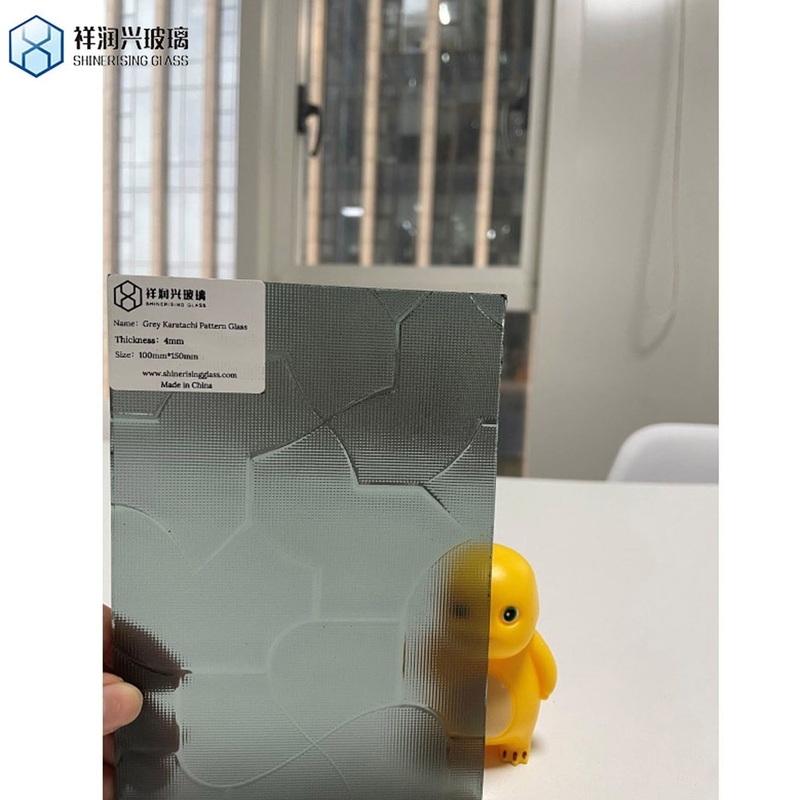 Estrutura sólida vidro decorativo vidro de construção cor pintada laminada cerâmica frita