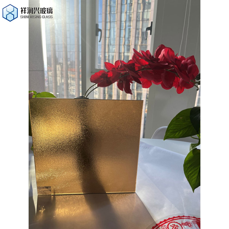 Vidro transparente com padrão/vidro laminado/vidro figurado Pedido personalizado de decoração
