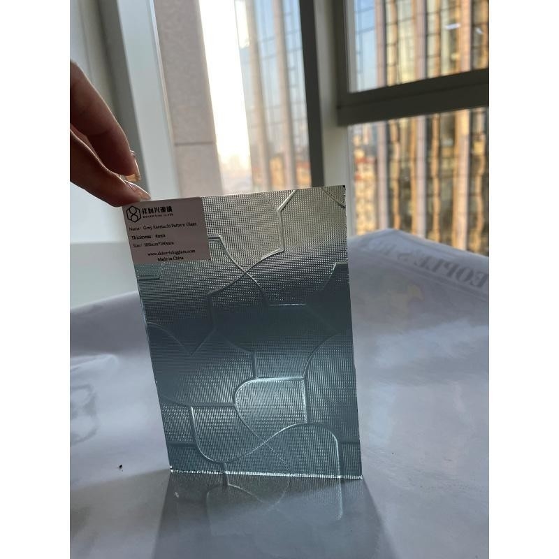 8mm 10mm 12mm Fluted Tempered Glass Segurança Privacidade Decorativa Claros Ferro Baixo Tectura Endurecida Reeded Padrão Construir Vidro