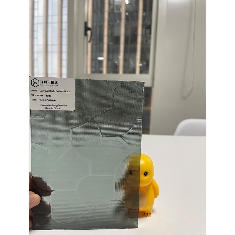 Vidro padronizado Vidro figurado Outro produto para decoração arquitetônica de 3 mm a 12 mm