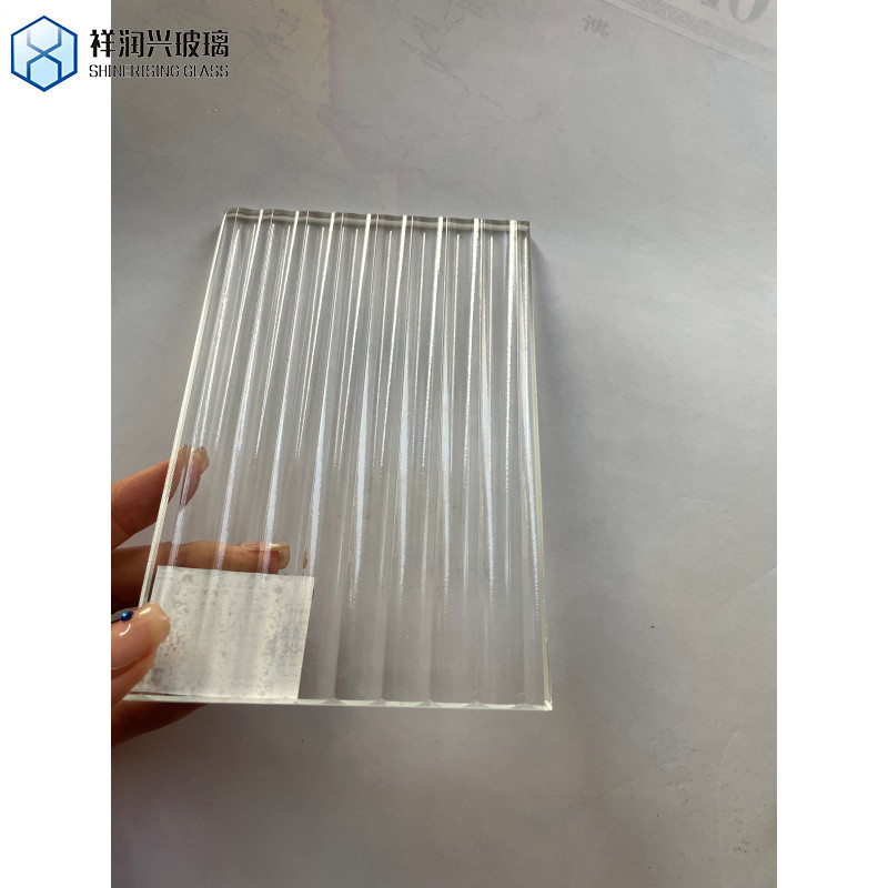 3mm-8mm Clear Flutelite-S Decorative Embossed Pattern Glass para Windows CP-TP perfeito