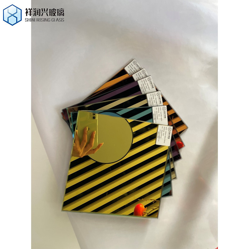 Processo de flutuação de filtro de luz de cor personalizada vidro borosilicato para vidro alto transparência