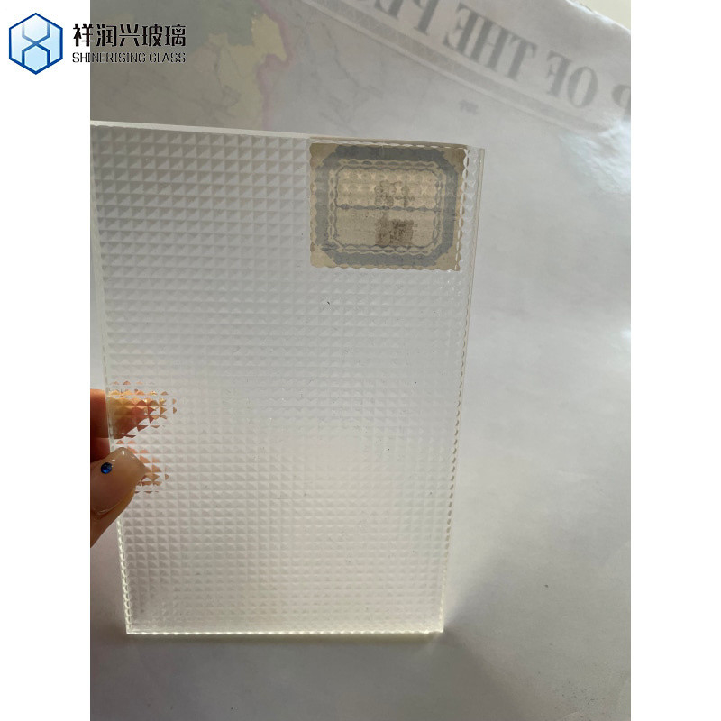 Chapa de vidro refletora cinza escuro plana para requisição de janela e porta personalizada