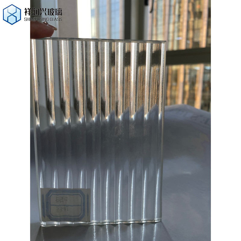 Flat Polido 4mm 5mm 8mm Texturizado Flutado Vidro Padronizado Ribbed Reed Moru Padronizado Vidro