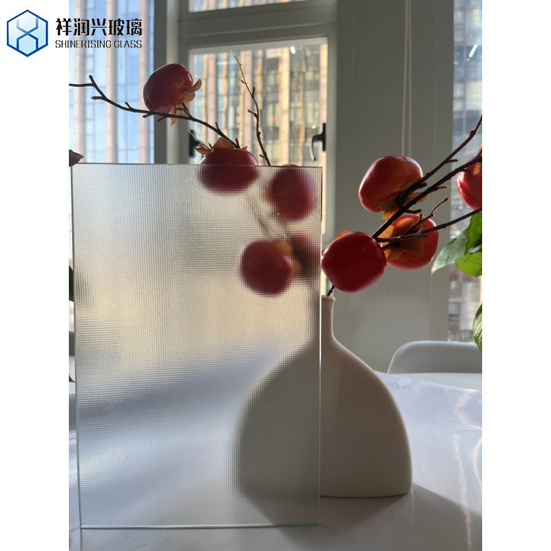 Design Figure Glass Tempered Pattern Panels de vidro decorativo personalizado para portas