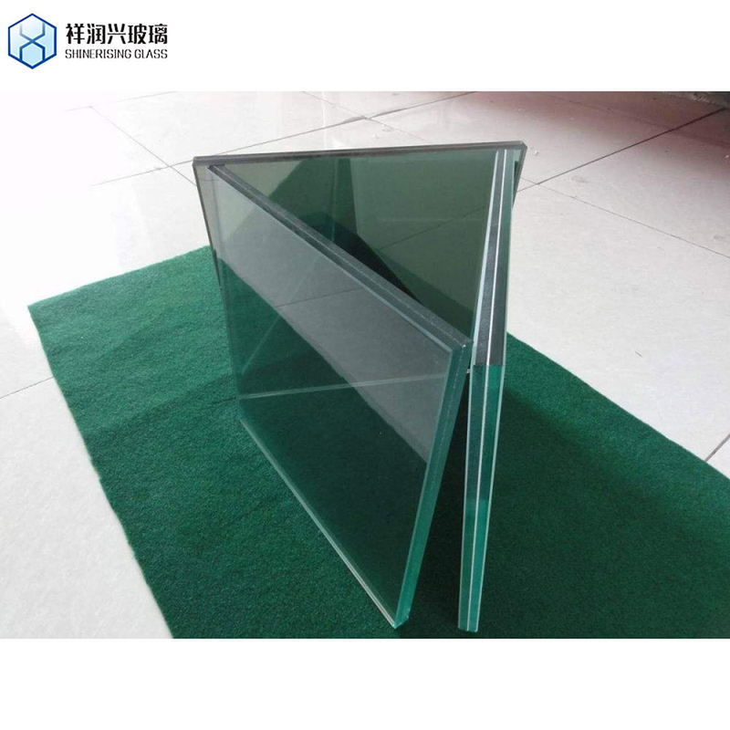 Lâmina de vidro laminada temperada e refletora