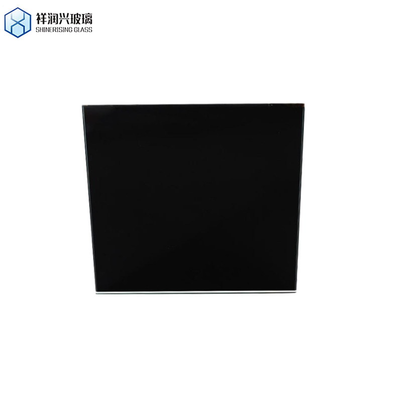 Painel de espelhos de vidro retangular colorido com material de armação de bronze e ouro competitivo