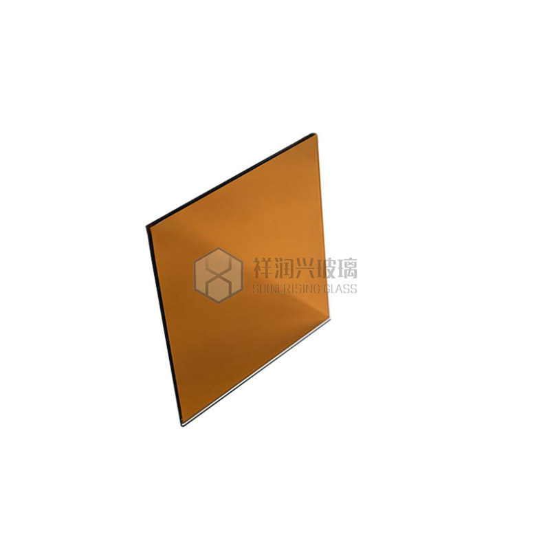 Vidro de espelho de prata polida plana para segurança do banheiro