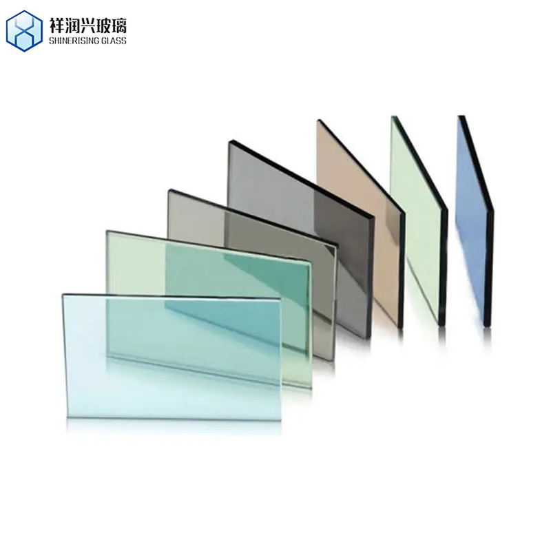 Estrutura sólida vidro de revestimento dicróico refletor colorido para edifícios personalizados