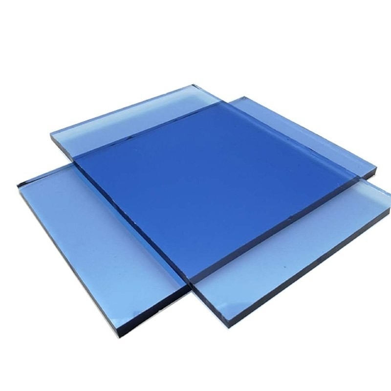 Vidro flutuante colorido 3mm-12mm com opcionais cores verde azul cinza bronze e forma plana