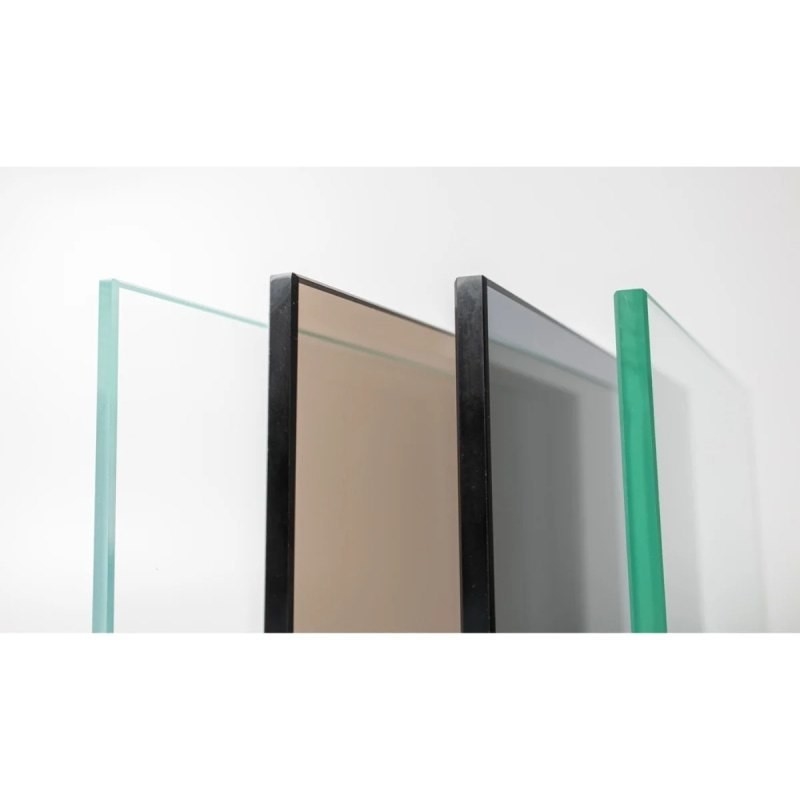 Vidro refletor colorido tintado claro de bronze escuro para personalização de construção de móveis