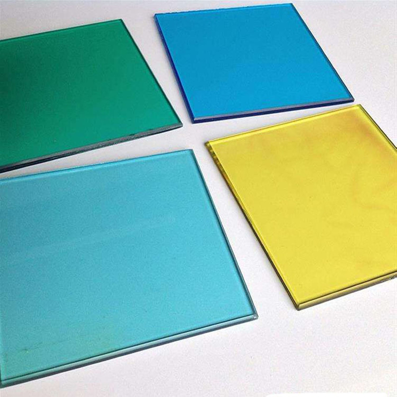 Flat Polido 6mm Chinês Decorativo Parede Cor Tintado Espelho Vidro em temperado