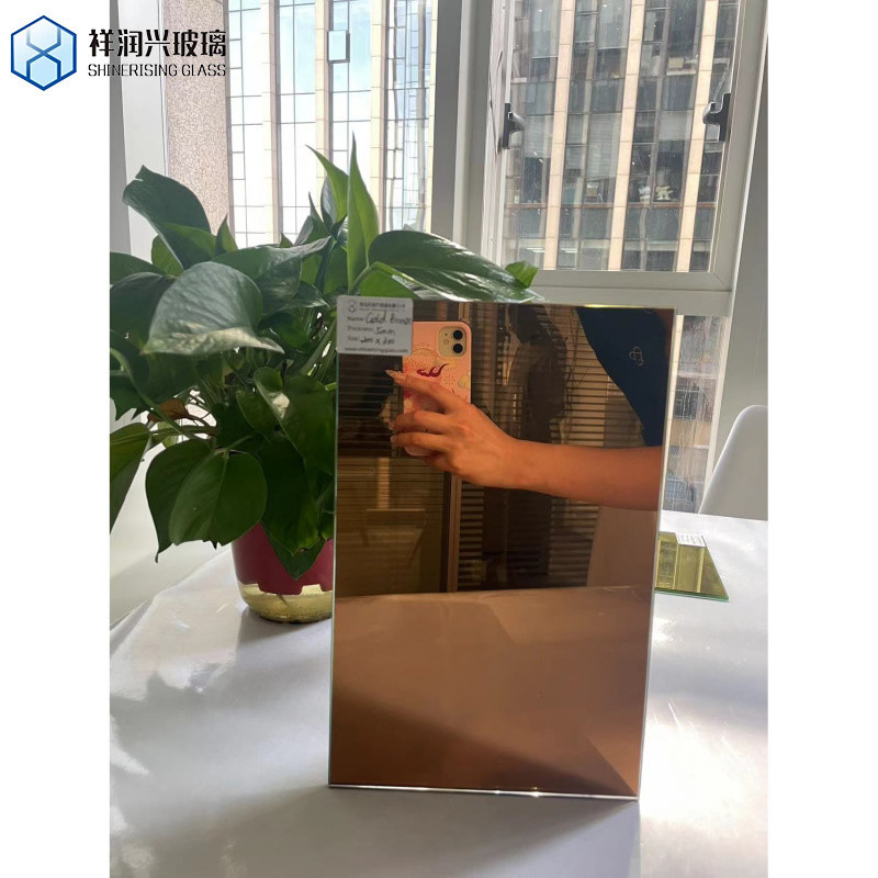 B2B demanda camadas modernas vidro transparente LED Espelho de maquiagem para forma retangular
