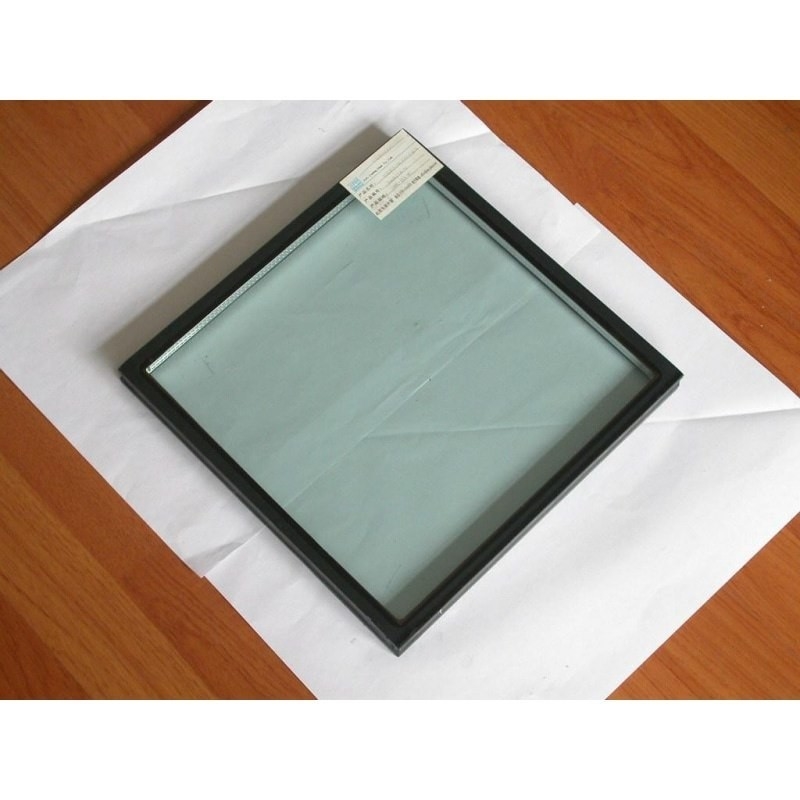 Flat Qingdao Tempered revestido vidro isolado de vidro duplo com persianas no interior para a janela parede de vidro isolado triplo