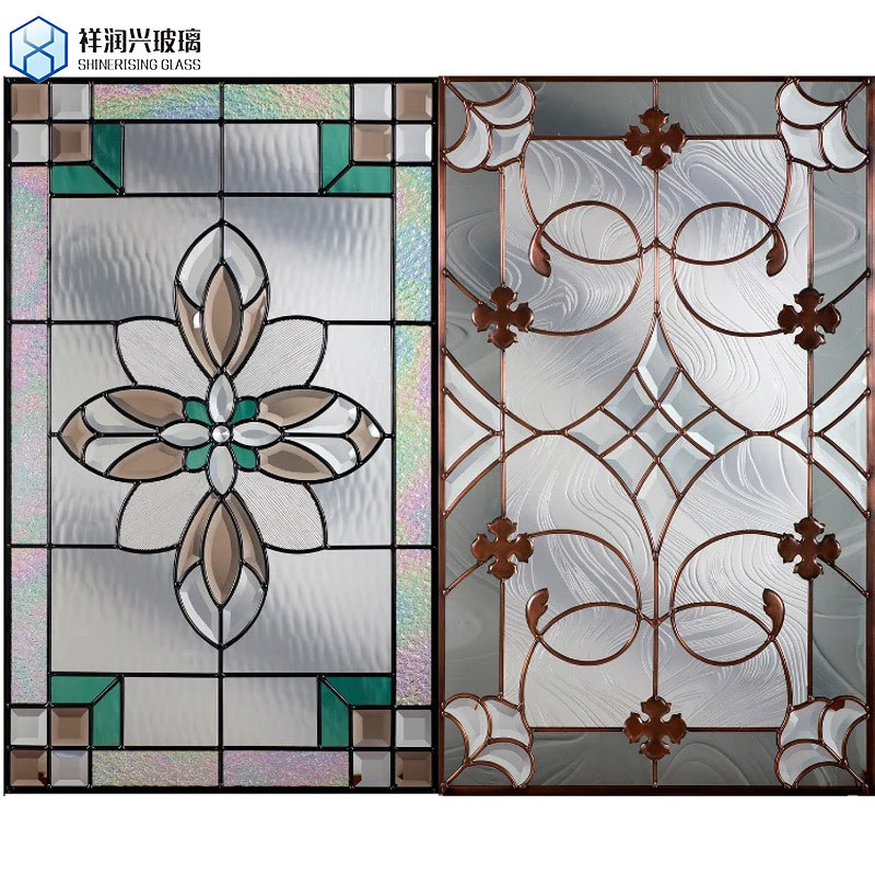 Vidro isolado 300X300mm City Star Glass Wall Arts para Artesanato Hobby Art Studio Club