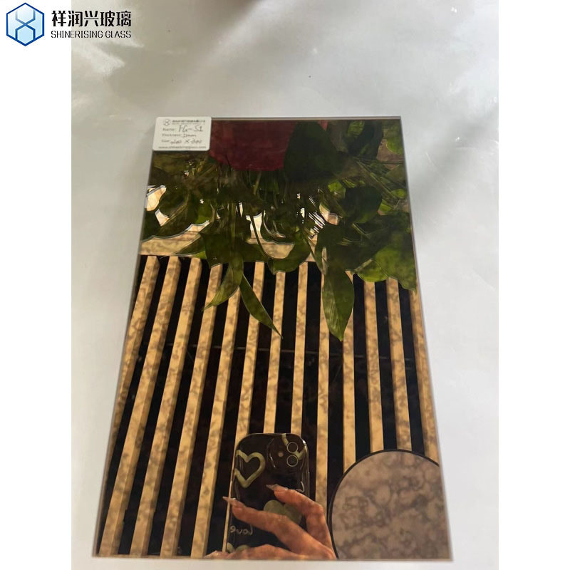5 anos Serviço pós-venda Espelho de painel de vidro antigo para decoração de parede multipanel