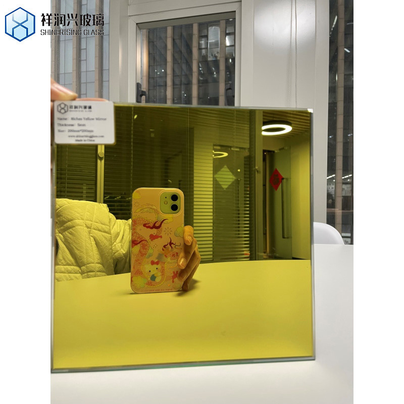 1830*2440/2140*3300/2440*3660 Vidro de espelho flutuante colorido transparente com certificado SGS