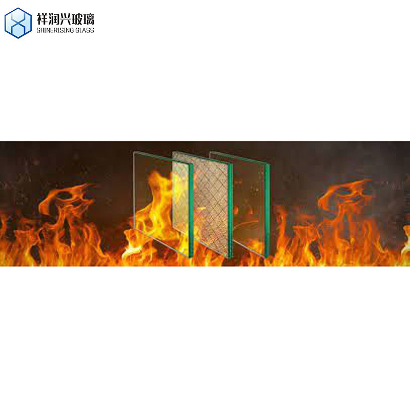 Alta demanda 4 mm 5 mm insulação térmica transparente de vidro cerâmico para lareira CE Certificado