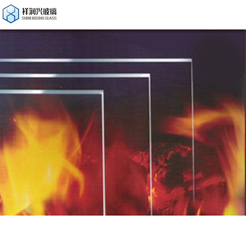 Técnica Laminado Lâmina de vidro de cerâmica transparente Resistente ao calor Forno a gás Vidro de porta
