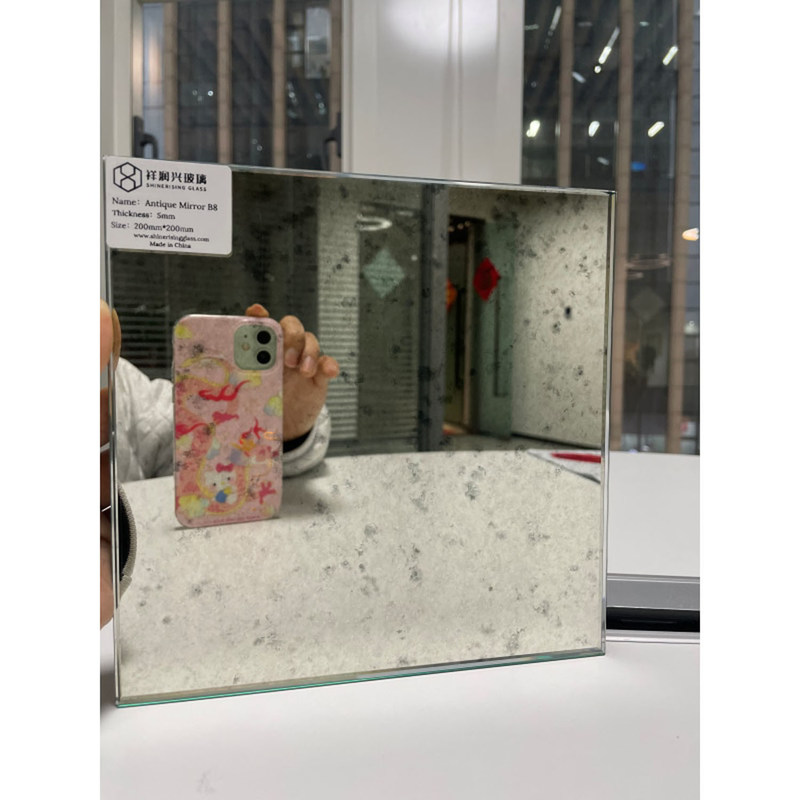 Espelho de parede grande decorativo de 4 mm 5 mm 6 mm 8 mm Espelhos de vidro antigos para portas de móveis